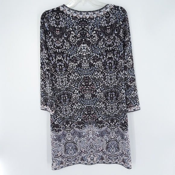 BCBG MAXAZRIA FLORAL TUNIC DRESS - Picture 5 of 6